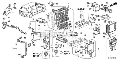 7 pole junction box honda odyssey|Honda Odyssey rear junction box problems.